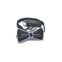 Load image into Gallery viewer, Glow in the Dark LED Bow Tie Luminous Flashing Necktie For Birthday Party Wedding Christmas Decoration Halloween Cosplay Costume
