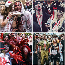 Load image into Gallery viewer, 30/50/150ml Fake Blood Prop Halloween Decoration Horror Cosplay Cosmetics Artificial Plasma Party Supplies Pranks DIY Halloween Supplies

