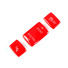 Load image into Gallery viewer, 1PC/3PCS Car Gear Panel ESP/P/SPORT Control Switch Replace Sport Ecopro Off Button Cover For BMW 1 2 3 4 Series F20 F21 F22 F23 F30 F31 F34 F35 F32 12-18
