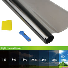 Load image into Gallery viewer, 50cmx6m 1/5/15/25/35/50 Percent Car Window Sun Shade Film Window Tint Film Glass Sticker for Car UV Protector Foils Sticker Films
