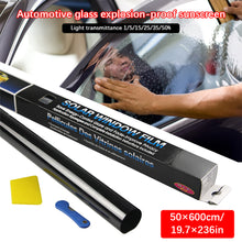 Load image into Gallery viewer, 50cmx6m 1/5/15/25/35/50 Percent Car Window Sun Shade Film Window Tint Film Glass Sticker for Car UV Protector Foils Sticker Films
