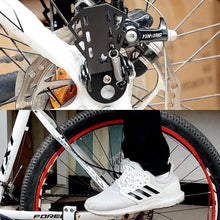 Load image into Gallery viewer, 1 Pair Bike Rear Fold Pedal Road Manganese Steel Folding Footrests Rear Wheel Manned Bicycle Foot Pedal Cycling Accessories
