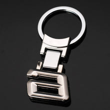Load image into Gallery viewer, Zinc Alloy Car Keychain Key Ring Metal Number Emblem Key Chain Car Accessory Charm For BMW Auto X1 X3 X5 E3 E5 Z4
