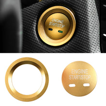 Load image into Gallery viewer, 2Pcs Car Start Ignition Engine Start Stop Button Ring Cover Trim Sticker For Cadillac XT5 CT6 SRX CTS XTS Button Decoration Switch Accessories
