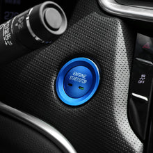 Load image into Gallery viewer, 2Pcs Car Start Ignition Engine Start Stop Button Ring Cover Trim Sticker For Cadillac XT5 CT6 SRX CTS XTS Button Decoration Switch Accessories
