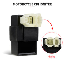 Load image into Gallery viewer, 6 Pins Motorcycle Ignition Performance Parts Ignite Unit CDI Racing For GY6 50 125 150CC Moped Scooter ATV Quad Buggy Pit Bike
