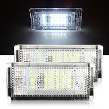Load image into Gallery viewer, 2Pcs Car License Plate Light Rear Tail Number Plate Lamp Lighting Assembly Error Free For BMW Series E46 3 4D 1998-2005

