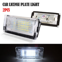 Load image into Gallery viewer, 2Pcs Car License Plate Light Rear Tail Number Plate Lamp Lighting Assembly Error Free For BMW Series E46 3 4D 1998-2005

