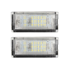 Load image into Gallery viewer, 2Pcs Car License Plate Light Rear Tail Number Plate Lamp Lighting Assembly Error Free For BMW Series E46 3 4D 1998-2005

