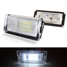 Load image into Gallery viewer, 2Pcs Car License Plate Light Rear Tail Number Plate Lamp Lighting Assembly Error Free For BMW Series E46 3 4D 1998-2005
