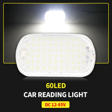 Load image into Gallery viewer, 60LED 12-85V Car COB Light LED Lamp Super Bright Cold White For Boat Truck Light Interior Reading Bulb Vehicles
