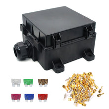 Load image into Gallery viewer, Multi-way Car Lighting Audio Modification Control Terminal Recreation Relay Socket Box Blade Fuse Holder Automotive RV
