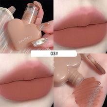 Load image into Gallery viewer, Love Heart Matte Liquid Lipstick Not Easy To Stick To Cup Velvet Mist Lip Glaze for Women Liquid Lip Gloss Cosmetics
