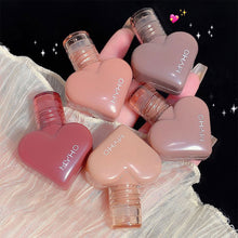Load image into Gallery viewer, Love Heart Matte Liquid Lipstick Not Easy To Stick To Cup Velvet Mist Lip Glaze for Women Liquid Lip Gloss Cosmetics
