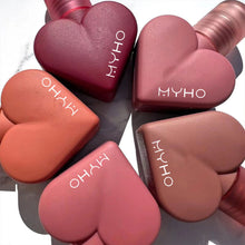 Load image into Gallery viewer, Love Heart Matte Liquid Lipstick Not Easy To Stick To Cup Velvet Mist Lip Glaze for Women Liquid Lip Gloss Cosmetics
