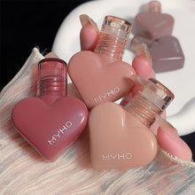 Load image into Gallery viewer, Love Heart Matte Liquid Lipstick Not Easy To Stick To Cup Velvet Mist Lip Glaze for Women Liquid Lip Gloss Cosmetics
