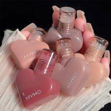 Load image into Gallery viewer, Love Heart Matte Liquid Lipstick Not Easy To Stick To Cup Velvet Mist Lip Glaze for Women Liquid Lip Gloss Cosmetics
