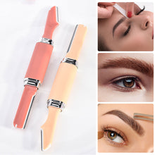 Load image into Gallery viewer, Professional Stainless Steel Macro Eyebrow Trimmer Safe Blade Shaping Knife Eyebrow Blades Makeup Beauty Tools
