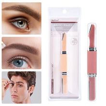 Load image into Gallery viewer, Professional Stainless Steel Macro Eyebrow Trimmer Safe Blade Shaping Knife Eyebrow Blades Makeup Beauty Tools
