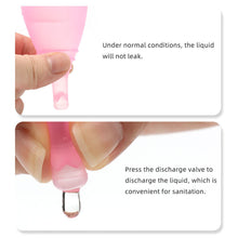 Load image into Gallery viewer, Repeated Use of Monthly Cup In Women's Menstrual Period To Prevent Side Leakage and Drain Reusable Women Menstrual Cup
