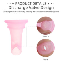 Load image into Gallery viewer, Repeated Use of Monthly Cup In Women's Menstrual Period To Prevent Side Leakage and Drain Reusable Women Menstrual Cup
