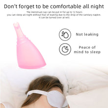 Load image into Gallery viewer, Repeated Use of Monthly Cup In Women's Menstrual Period To Prevent Side Leakage and Drain Reusable Women Menstrual Cup
