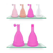 Load image into Gallery viewer, Reusable Menstrual Cup Period Medical Silicone Menstrual Cup Silicone Cup Flap Excretable Women Menstrual Cup
