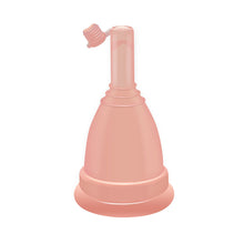 Load image into Gallery viewer, Reusable Menstrual Cup Period Medical Silicone Menstrual Cup Silicone Cup Flap Excretable Women Menstrual Cup
