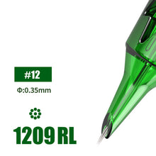 Load image into Gallery viewer, 10Pcs/box Disposable Original Tattoo Needle RL RS Disposable Sterilized Safety Tattoo Needle for Cartridge Machines Grips
