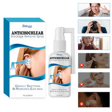 Load image into Gallery viewer, Ear Care Spray Gently Cleans Softens Earwax To Relieve Ear Discomfort Spray Anti Chochlear Blockage Removal Spray
