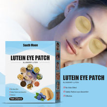 Load image into Gallery viewer, 20pcs Blueberry Lutein Eye Patch for Eye Strain Vision Blur Relief Fatigue Eye Excessive Overuse Cold Compress Eye Patch

