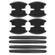 Load image into Gallery viewer, 2Pcs/4Pcs Car Rear Mirror Door Bowl Handles Reflective Protective Sticker Film Protector Trim Sticker Anti-Scratch Car Handle Bowl Strip Protection
