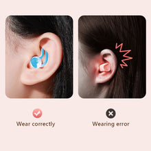 Load image into Gallery viewer, Silicone Sound Insulation Earplugs Soft Comfortable Noise Reduction Earplugs Washable Reusable Sleeping Earplugs

