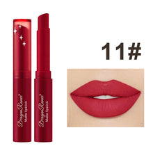 Load image into Gallery viewer, 12 Colors Velvet Matte Lipstick Waterproof Sweatproof Long-lasting Non-fading Portable Lip Gloss Lip Makeup Cosmetics
