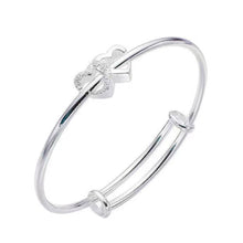 Load image into Gallery viewer, Double Heart-shaped Interlocking Bracelet Niche Sweet Adjustable Bracelet Alloy Hand Jewelry Accessory

