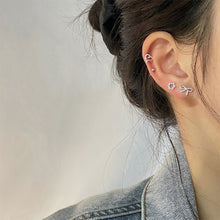 Load image into Gallery viewer, 3pairs/set Simple Silver Earrings Flower Star Animal Earrings Versatile Alloy Earrings Ear Studs Women Jewelry
