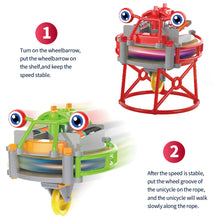 Load image into Gallery viewer, Unicycle Robot Toy Tightrope Walker Fidget Toy Tumbler Anti Gravity Self-balancing Unicycle Assembling Interesting Gifts For Boys Girls
