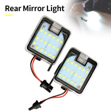 Load image into Gallery viewer, Car Rear View Side Mirror Under Pathway Lights LED Puddle Lamps For Ford Mondeo MK4 Focus Kuga Dopo Escape C-Max
