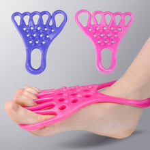 Load image into Gallery viewer, 1 Pair TPR Yoga Stretching Band Muscle Relaxer Foot Bump Massage Improves Flat Feet Soothe Tired Thumb Valgus Corrector
