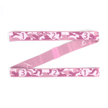 Load image into Gallery viewer, 8-Section Digital Separation Yoga Stretch Band Fitness Exercise Body Sculpting Elastic Band Dance Pilates Gymnastics Resistance Band
