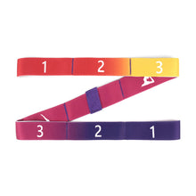 Load image into Gallery viewer, 8-Section Digital Separation Yoga Stretch Band Fitness Exercise Body Sculpting Elastic Band Dance Pilates Gymnastics Resistance Band
