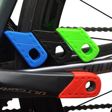 Load image into Gallery viewer, 2PCS Mountain Bike Tooth Disk Crank Protective Cover Scratch Resistant Universal Silicone Crank Protective Cover Mtb Riding Accessories
