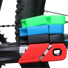 Load image into Gallery viewer, 2PCS Mountain Bike Tooth Disk Crank Protective Cover Scratch Resistant Universal Silicone Crank Protective Cover Mtb Riding Accessories
