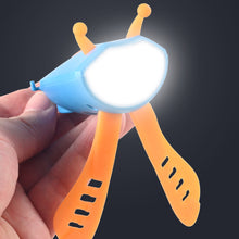 Load image into Gallery viewer, Strap Mini Bee Horn Headlights Waterproof High-Lighted LED Light Plant USB Charging Night Riding Headlights Children's Balance Mountain Bike Decorative Horn
