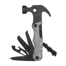 Load image into Gallery viewer, 13 IN 1 Outdoor Multifunctional Stainless Steel Claw Hammer Portable Collapsible Emergency Survival Camping Tool Hammer With Storage Bag
