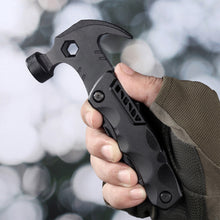 Load image into Gallery viewer, 13 IN 1 Outdoor Multifunctional Stainless Steel Claw Hammer Portable Collapsible Emergency Survival Camping Tool Hammer With Storage Bag
