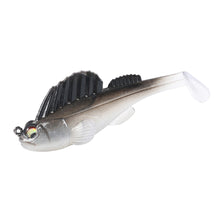 Load image into Gallery viewer, 14G/8CM Hidden Anti-Hanging Bottom Hopping Fish Soft Pvc Coated Lead Head Hook T-Tail Soft Bait Lure Bait Fishing Accessories
