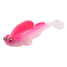Load image into Gallery viewer, 14G/8CM Hidden Anti-Hanging Bottom Hopping Fish Soft Pvc Coated Lead Head Hook T-Tail Soft Bait Lure Bait Fishing Accessories
