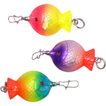 Load image into Gallery viewer, Simulation Dazzling Fish-Attracting Light Rotating LED Underwater Fish Gathering Light Acrylic Luminous Electronic Bait Lure Fishing Bait Accessories
