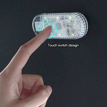 Load image into Gallery viewer, Car Interior Touch Roof Ceiling Lights Indoor Atmosphere Lighting Lamp Night Light Hand Reading Light Lamp
